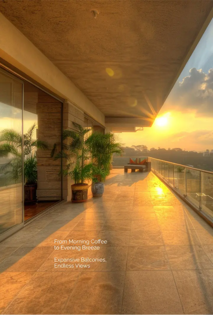 Balcony at Altura Kollur